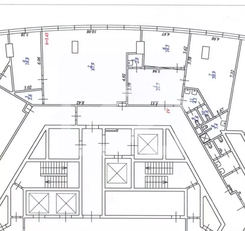 Помещение свободного назначения в Москва наб. Пресненская, 12 (200 м) - Фото 2