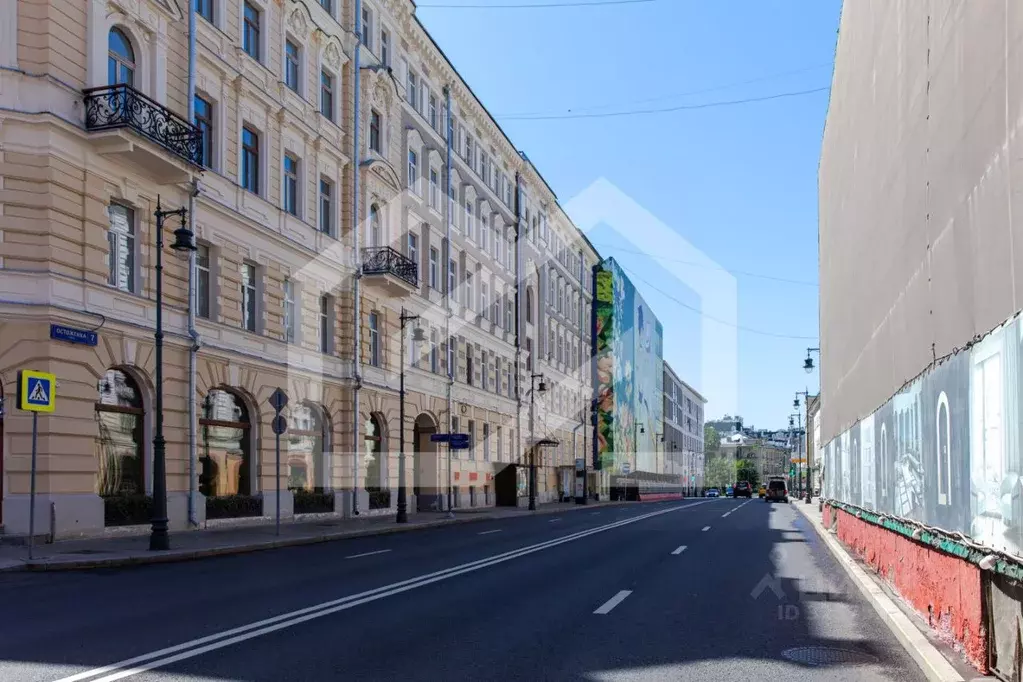 Торговая площадь в Москва ул. Остоженка, 7С1 (163 м) - Фото 1