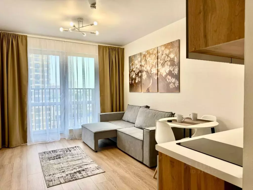 Студия Москва ул. Добролюбова, 8к2 (20.0 м) - Фото 1