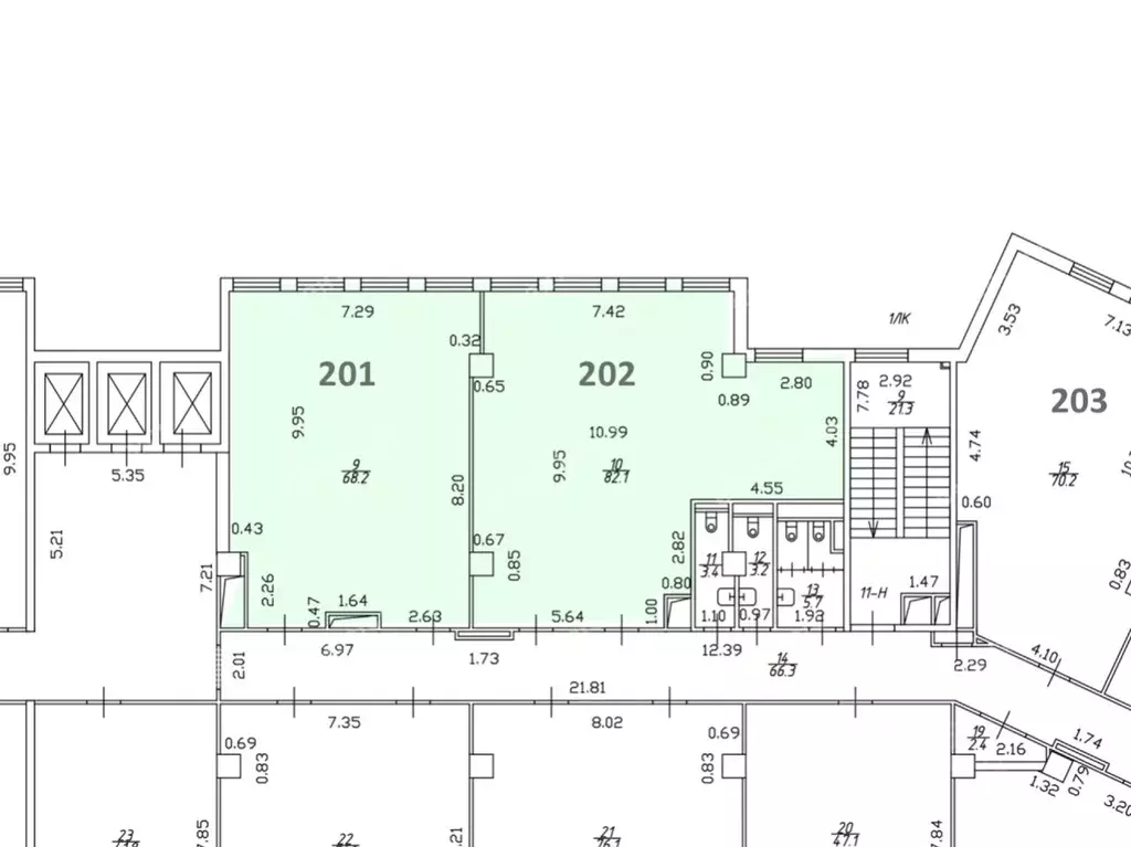 Офис в Санкт-Петербург ул. Профессора Качалова, 7 (150 м) - Фото 2