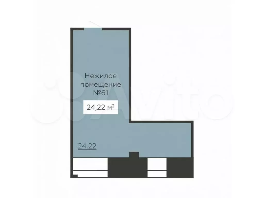Продам помещение свободного назначения, 24.22 м - Фото 0
