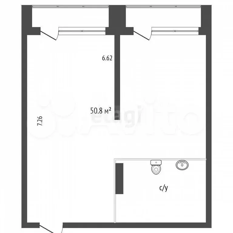 Продам помещение свободного назначения, 50.8 м - Фото 0