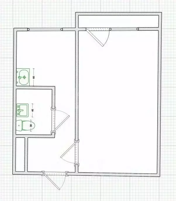 1-к кв. Костромская область, Буй ул. Островского, 9/3 (32.4 м) - Фото 1