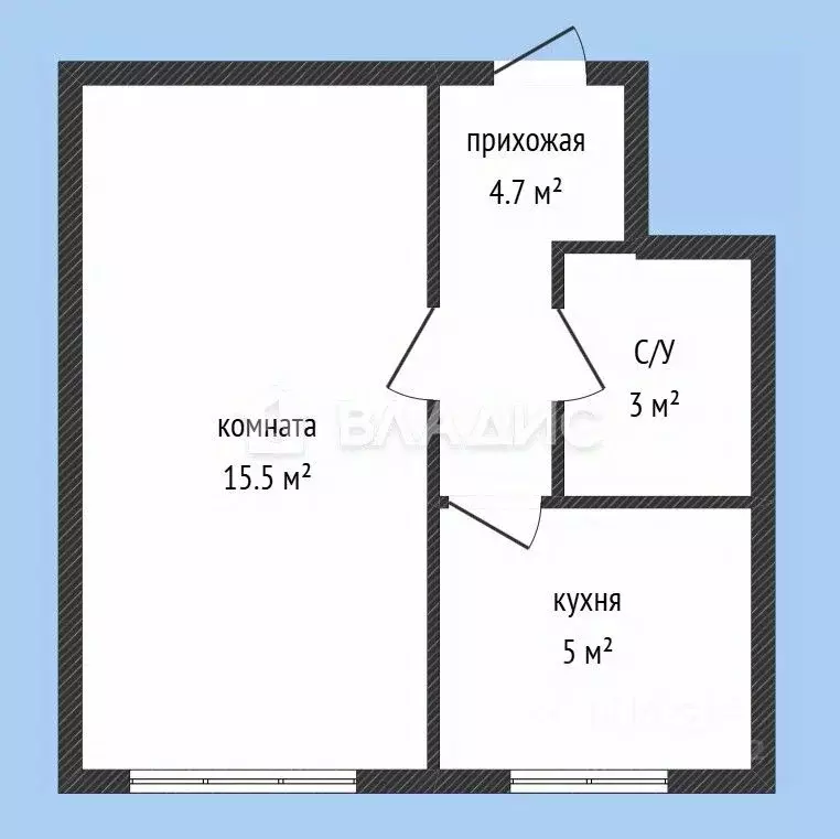 1-к кв. Краснодарский край, Краснодар Камвольно-суконный Комбинат мкр, ... - Фото 1