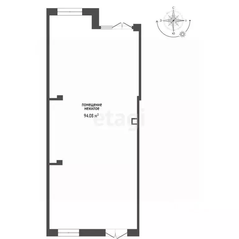 Помещение свободного назначения в Тюменская область, Тюмень ул. Андрея ... - Фото 1