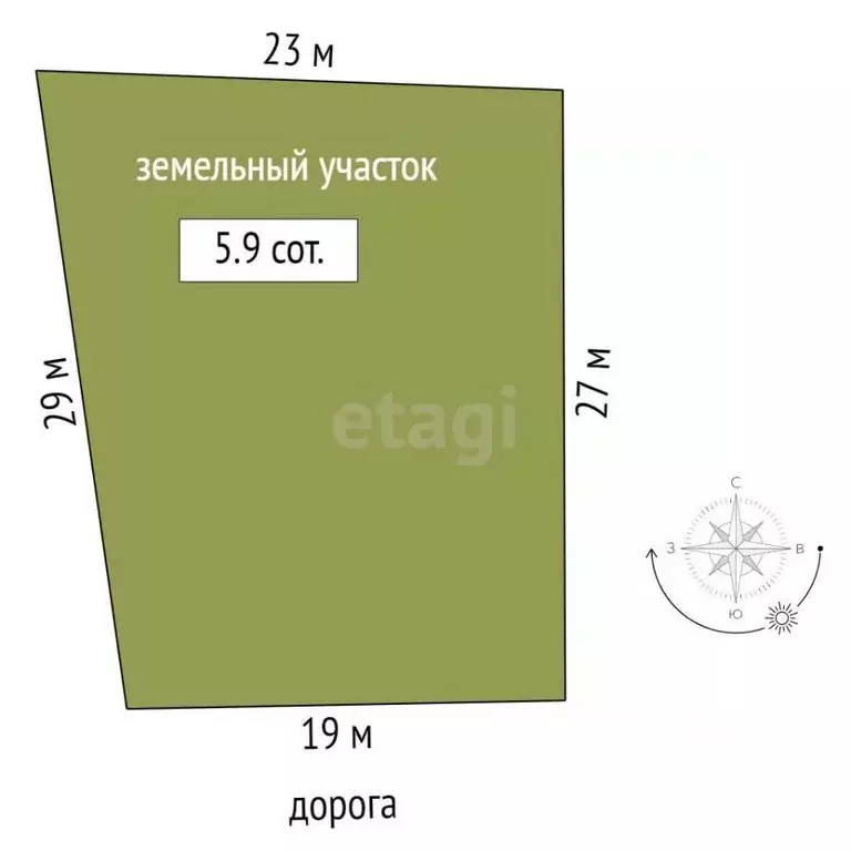 Участок в Владимирская область, Муром с. Дмитриевская Слобода, ул. ... - Фото 1
