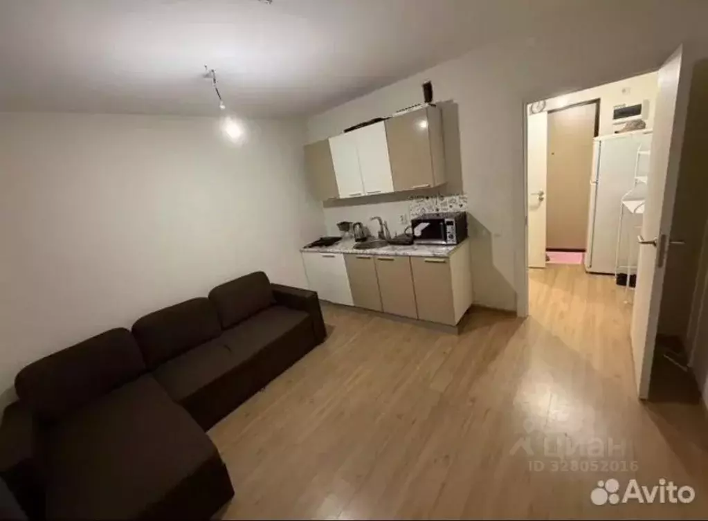 Студия Ленинградская область, Кировск Новая ул., 29 (25.0 м) - Фото 1