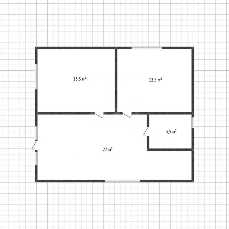 Дом в Адыгея, Майкопский район, Даховская ст-ца Ключевая ул. (60 м) - Фото 2