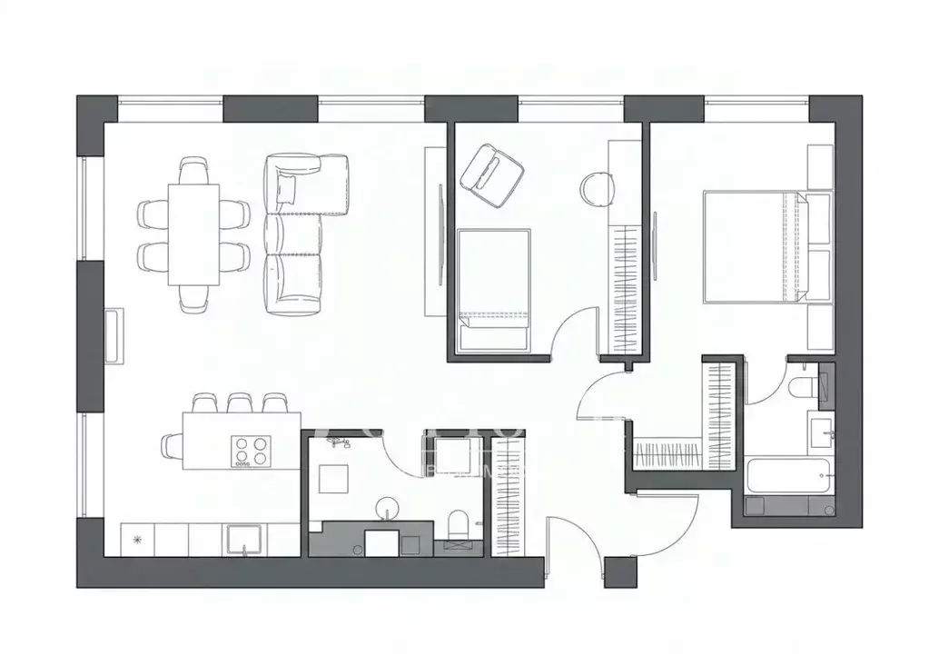 3-к кв. Москва Винницкая ул., 8к4 (100.0 м) - Фото 1