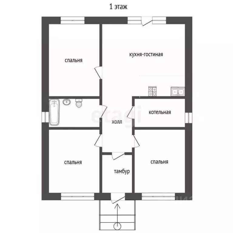 Дом в Ростовская область, Аксайский район, Щепкинское с/пос, пос. ... - Фото 2