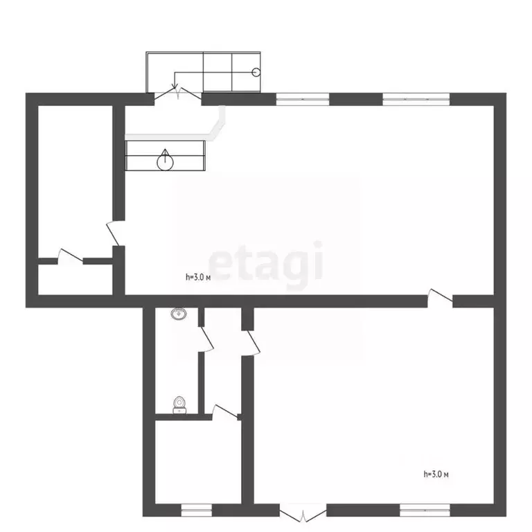 Помещение свободного назначения в Хабаровский край, Хабаровск ... - Фото 2