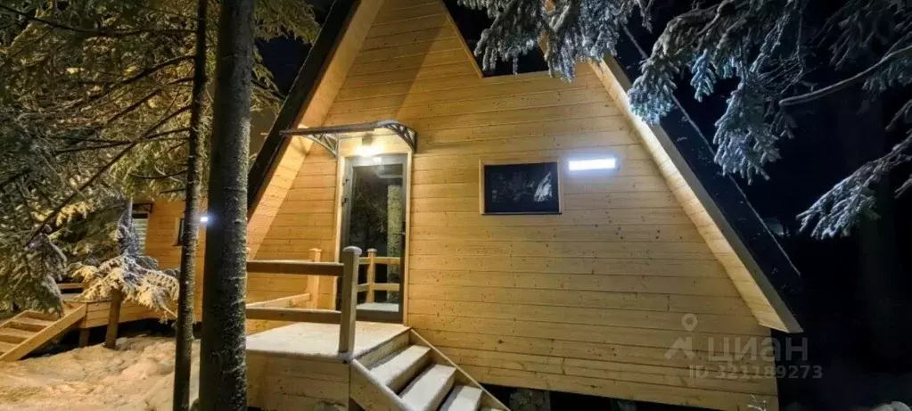 Дом в Карачаево-Черкесия, Зеленчукский район, с. Архыз  (56 м) - Фото 0