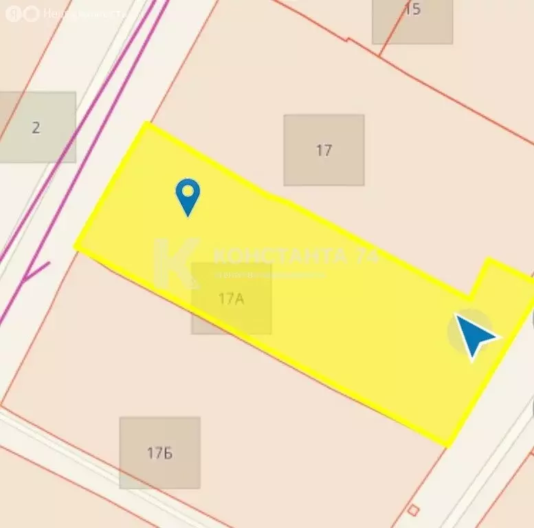 Участок в Чебаркуль, посёлок имени Куйбышева, улица Тимирязева (8.85 ... - Фото 1