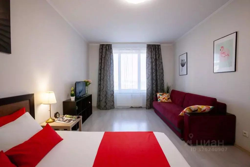 1-к кв. Башкортостан, Уфа ул. Энтузиастов, 16 (45.0 м) - Фото 1