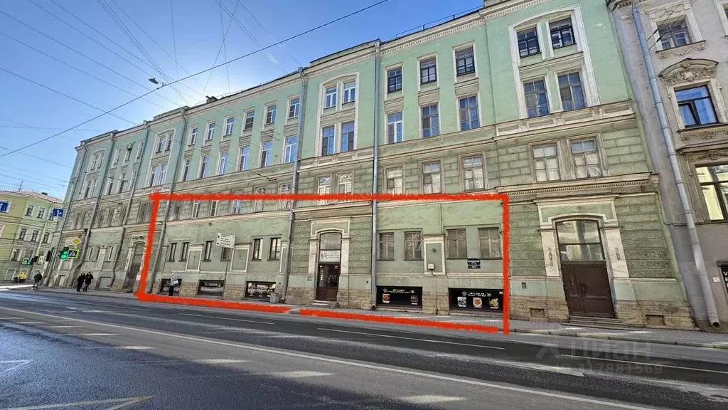 Торговая площадь в Санкт-Петербург Вознесенский просп., 15-17 (290 м) - Фото 0