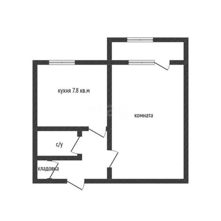 1-комнатная квартира: Краснодар, улица Куликова Поля, 16 (29.7 м) - Фото 1