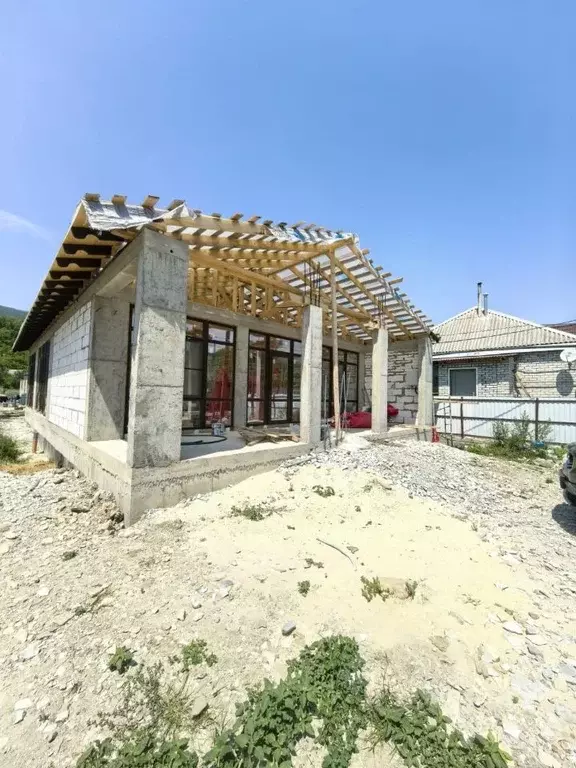 Дом в Краснодарский край, Геленджик городской округ, с. Адербиевка ул. ... - Фото 1