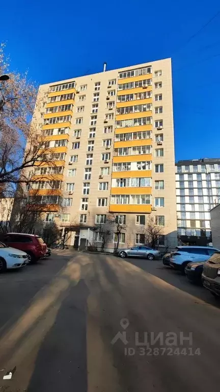 1-к кв. Москва 2-я Черногрязская ул., 7К2 (34.5 м) - Фото 1