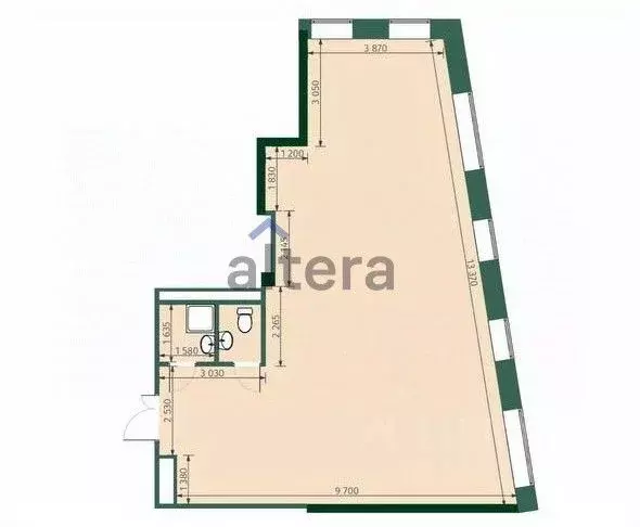 Помещение свободного назначения в Татарстан, Казань Бухарская ул., ... - Фото 2