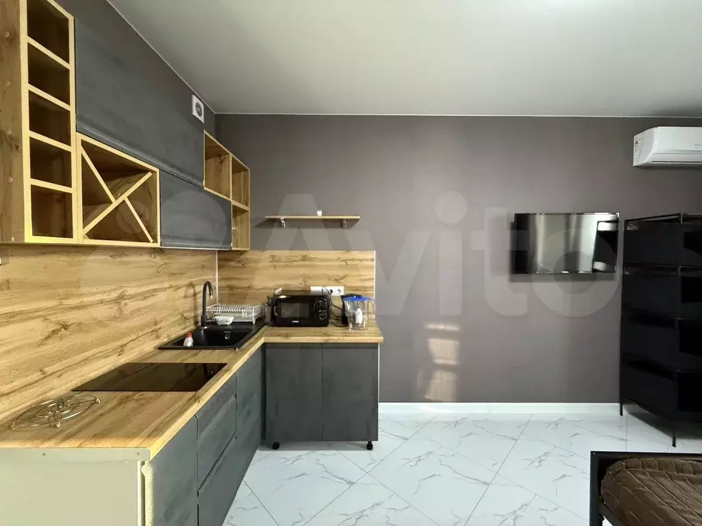 Квартира-студия, 33 м, 7/16 эт. - Фото 1
