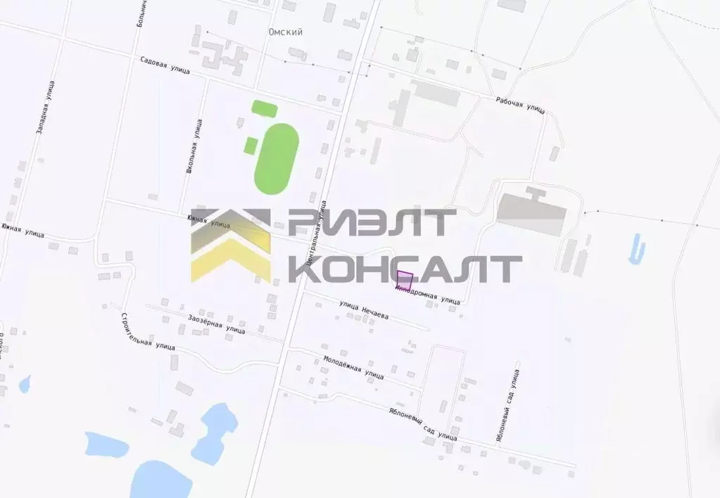 Участок в Омская область, Омский район муниципальный округ, пос. ... - Фото 1