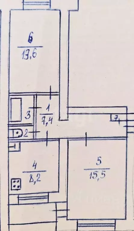2-к кв. Удмуртия, с. Завьялово ул. Нефтяников, 17 (49.2 м) - Фото 0
