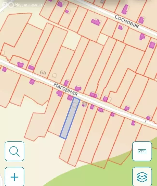 Участок в деревня Средний Постол, Нагорная улица (17 м) - Фото 2