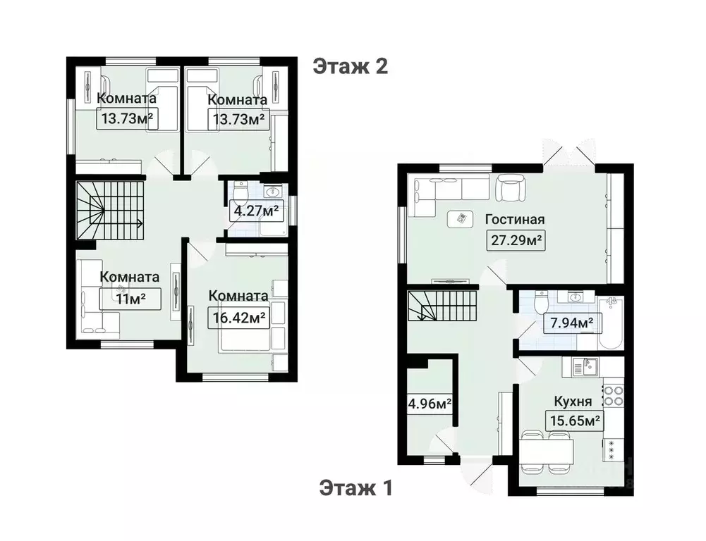 Дом в Москва Марушкинское поселение, д. Марушкино, 97 (148 м) - Фото 2