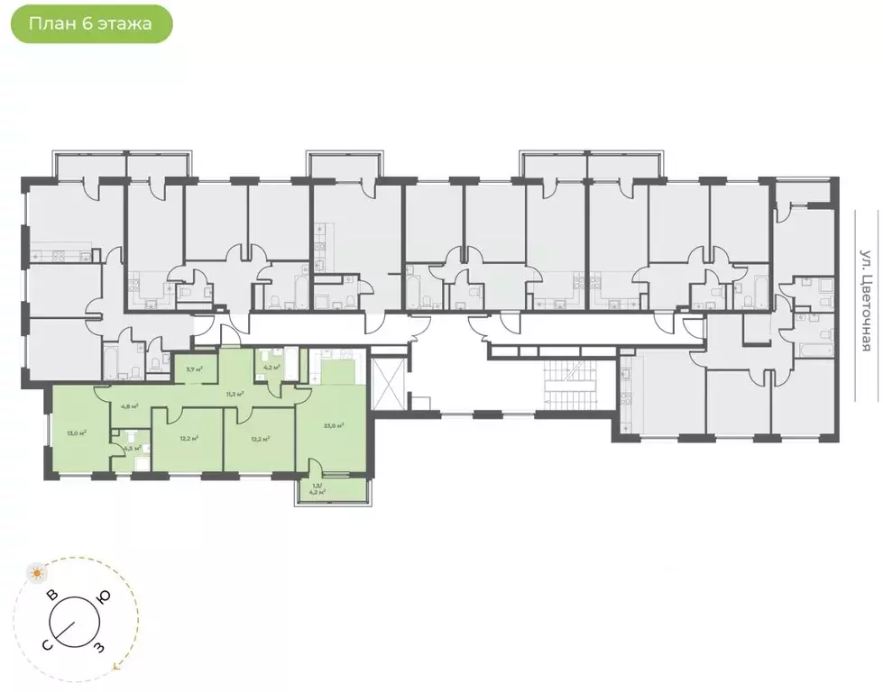 3-к кв. Тверская область, Тверь Соминка мкр,  (90.0 м) - Фото 1
