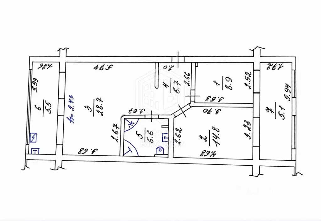 3-к кв. Крым, Алупка ш. Севастопольское, 2В (75.9 м) - Фото 2