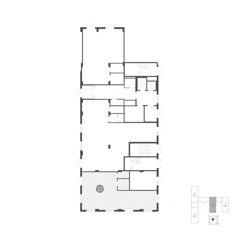 Помещение свободного назначения в Санкт-Петербург Московское ш., 13ЖЗ ... - Фото 1