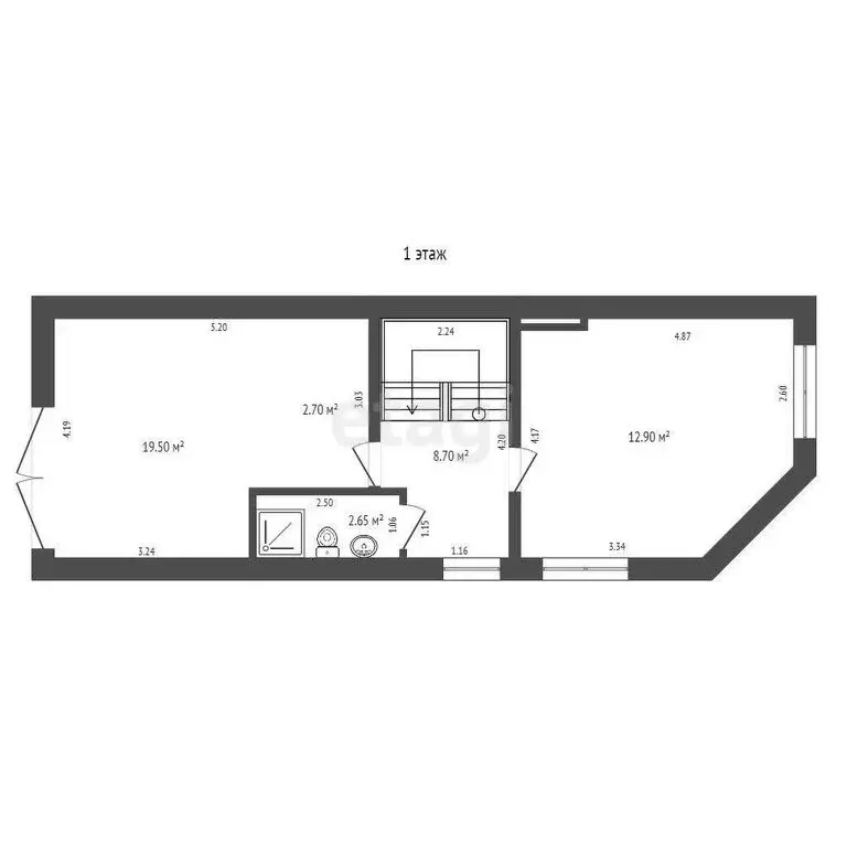 Дом в Севастополь, Углицкая улица (359 м) - Фото 1