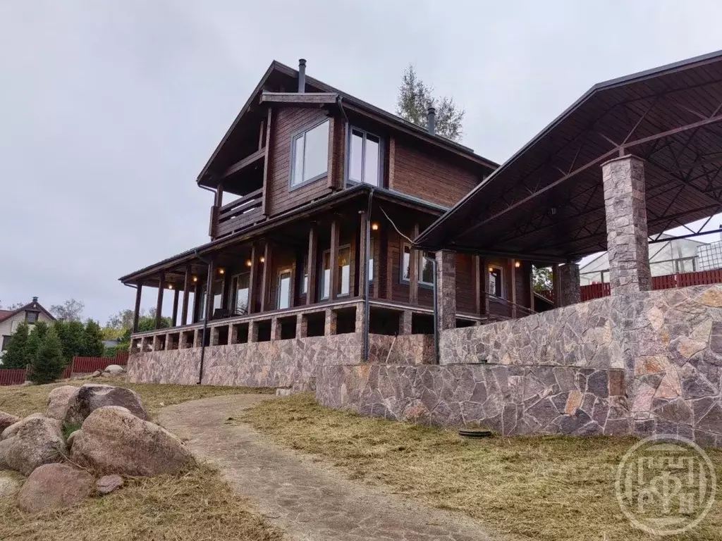 Дом в Ленинградская область, Приозерский район, Петровское с/пос, ... - Фото 2
