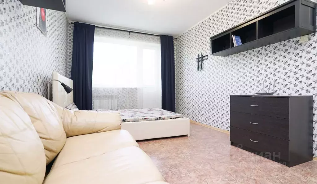 1-к кв. Татарстан, Казань ул. Батыршина, 17 (33.0 м) - Фото 1