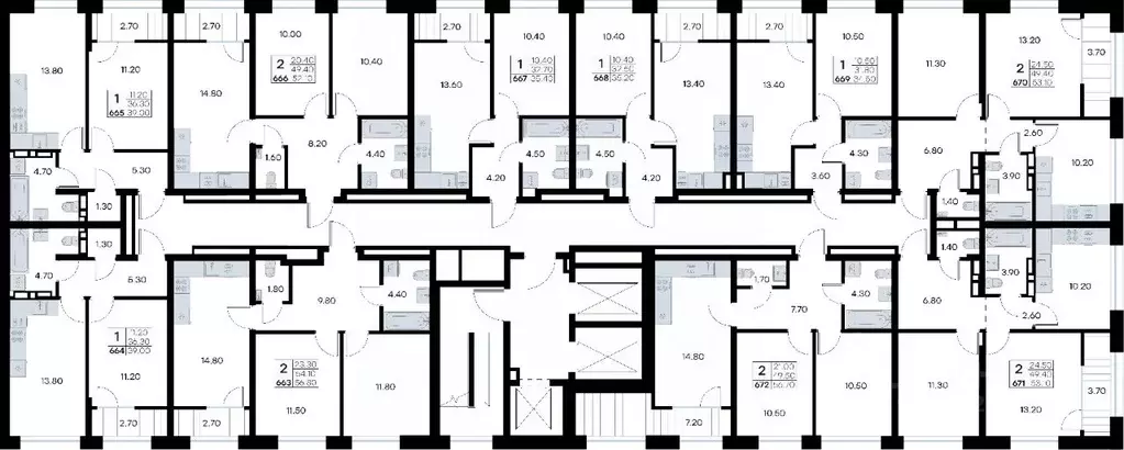 1-к кв. Приморский край, Владивосток ул. Нейбута, 135 (39.0 м) - Фото 1