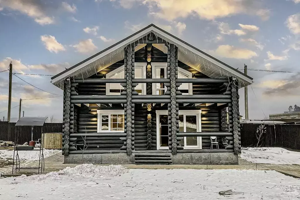 Дом в Ленинградская область, Ломоносовский район, Лопухинское с/пос, ... - Фото 1