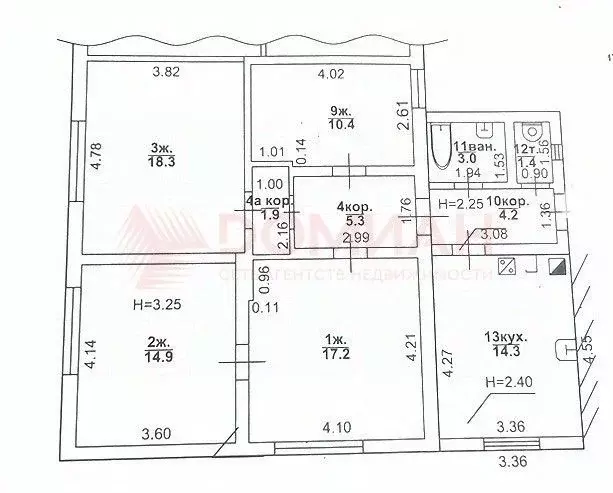 Дом в Ростовская область, Таганрог ул. Чехова, 105 (91 м) - Фото 2