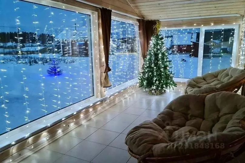 Дом в Карелия, Лахденпохский район, Мийнальское с/пос, пос. Сорола, ... - Фото 2