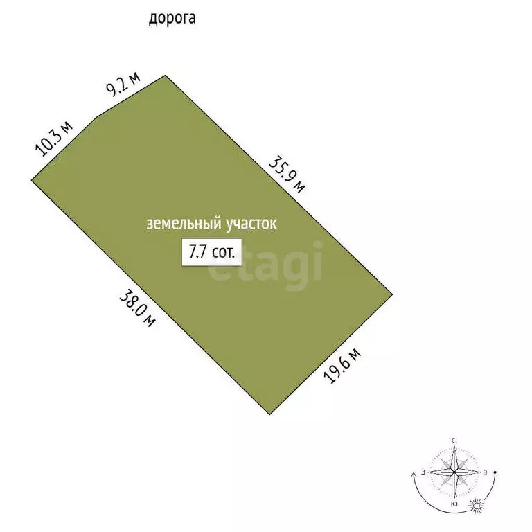 Участок в Санкт-Петербург, садоводство Красный Октябрь, Тополиная ... - Фото 1