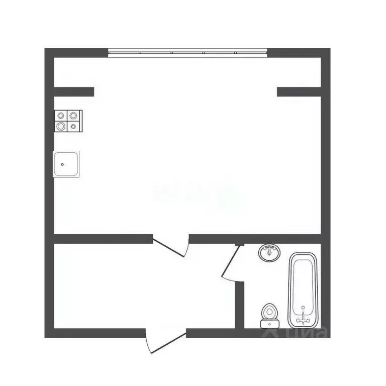 Студия Костромская область, Кострома Никитская ул., 35 (45.0 м) - Фото 2