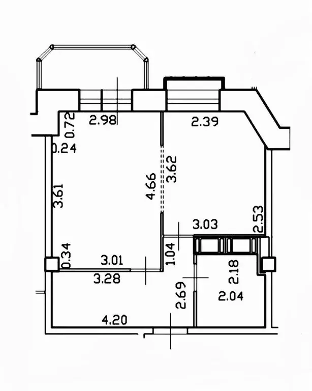 1-к кв. Ленинградская область, Кудрово г. Всеволожский район, ... - Фото 1