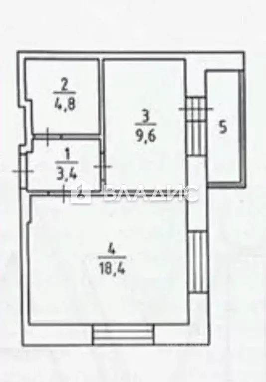 1-к кв. Московская область, Звенигород Одинцовский городской округ, ... - Фото 2