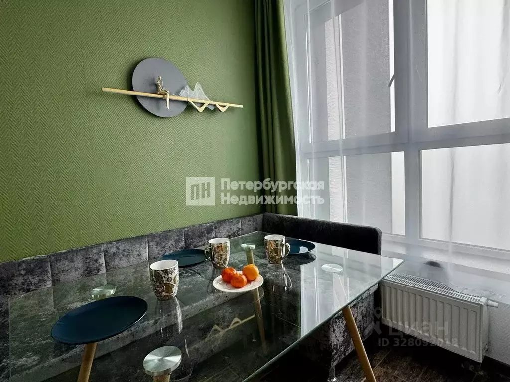 Студия Санкт-Петербург ул. Вадима Шефнера, 4 (27.9 м) - Фото 1