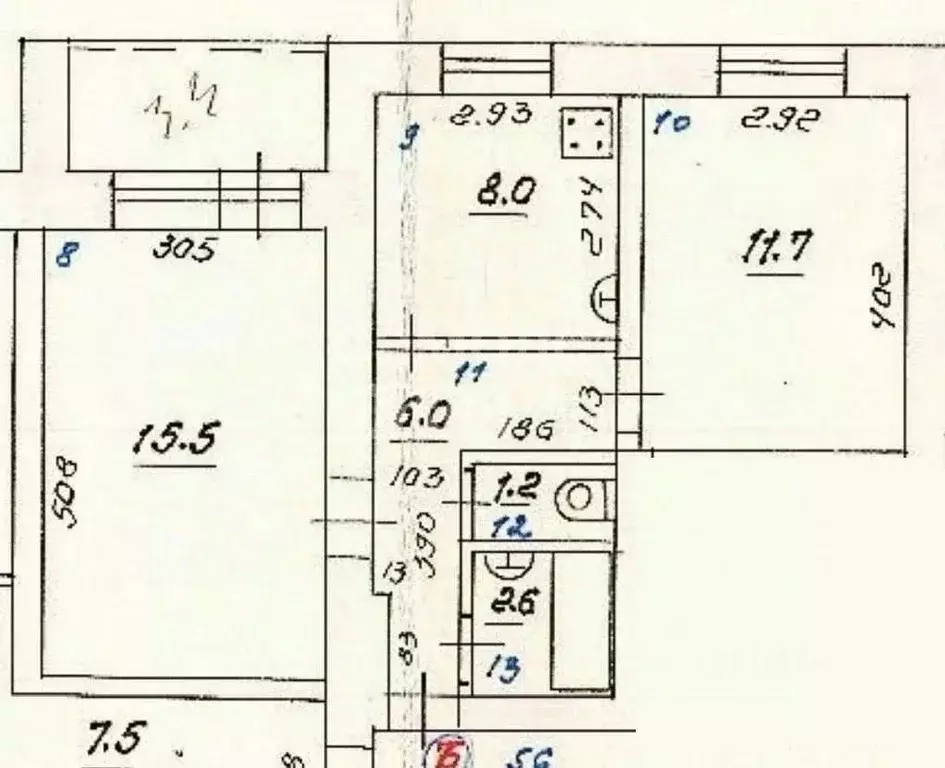 2-к кв. Самарская область, Самара Нагорная ул., 138 (45.0 м) - Фото 2