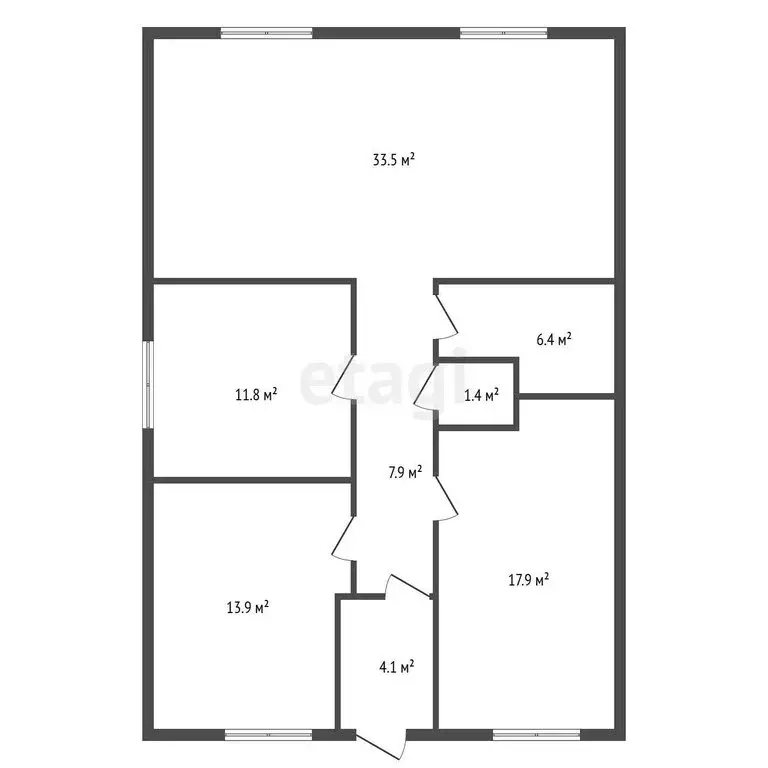 Дом в Медовка, КП Лазурный, Лазурная улица (100 м) - Фото 1