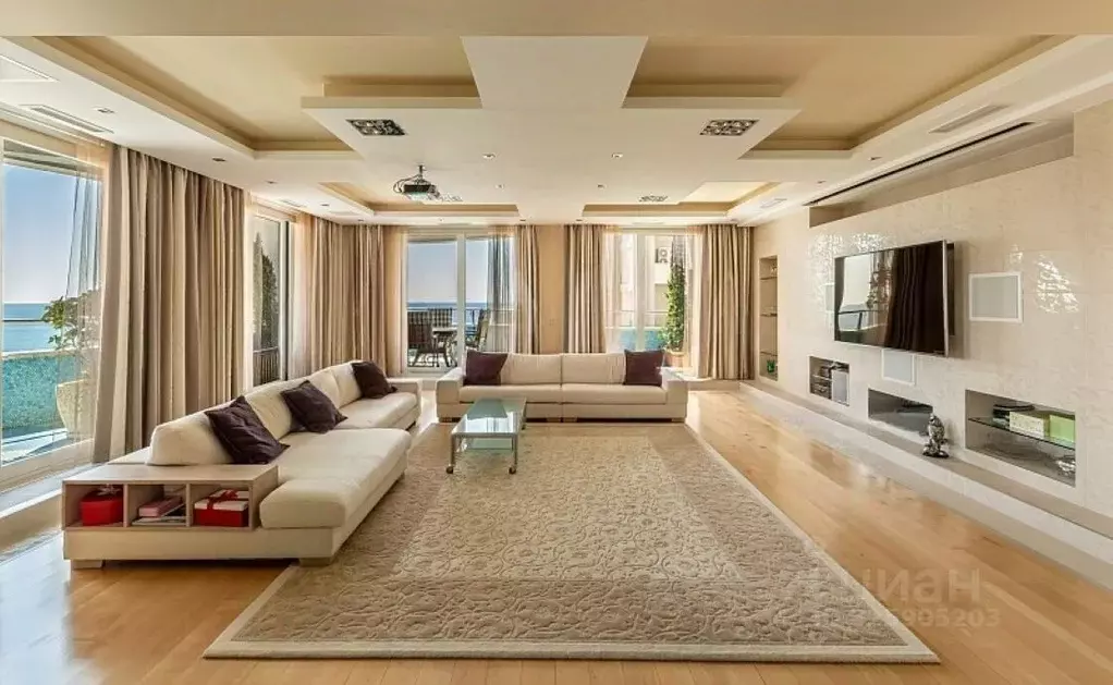 4-к кв. Краснодарский край, Сочи Светлана мкр, просп. Пушкина, 5А ... - Фото 1