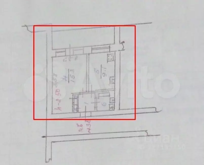 1-к кв. Кабардино-Балкария, Нальчик ул. Пушкина, 60 (36.0 м) - Фото 1