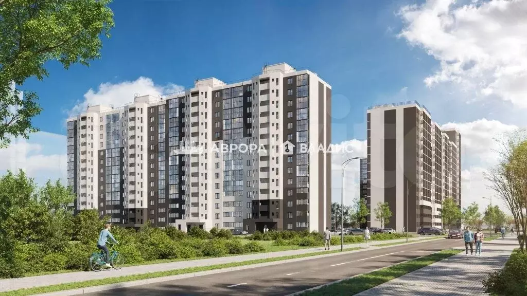 2-к. квартира, 66,2 м, 6/16 эт. - Фото 1