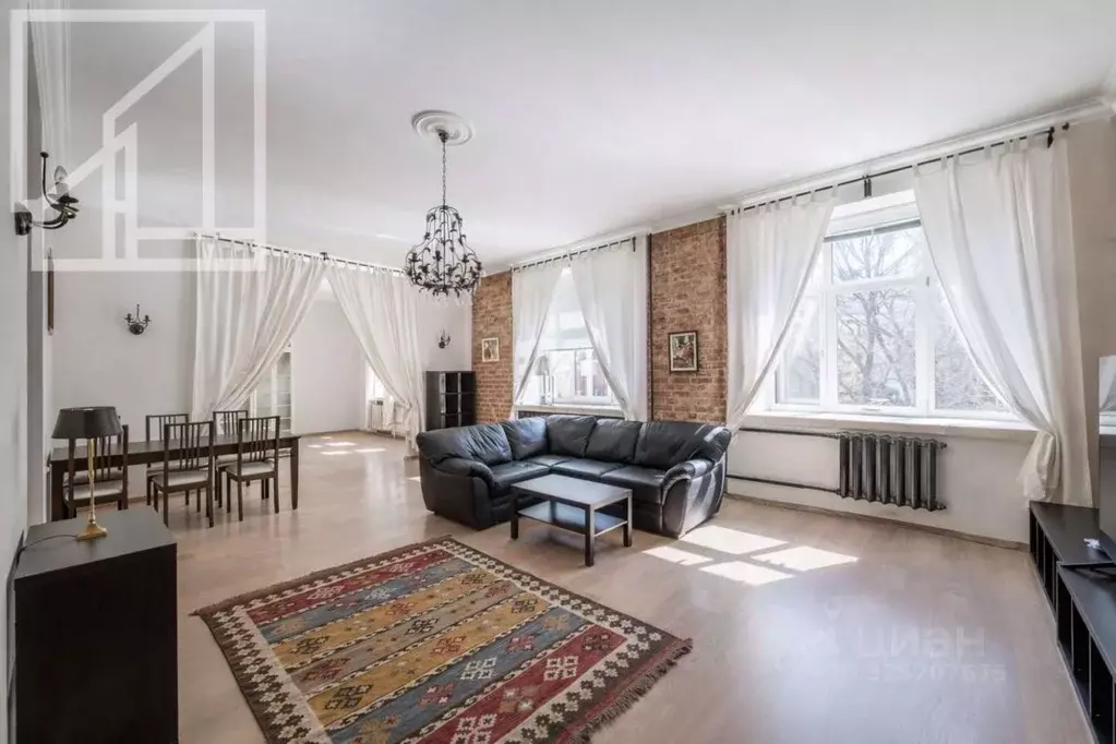 3-к кв. Москва Большой Сухаревский пер., 15С1 (150.0 м) - Фото 1