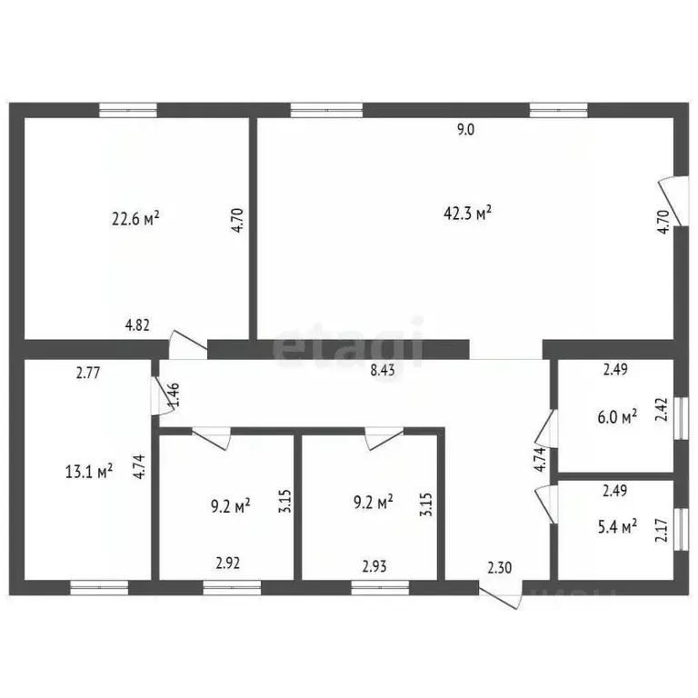 Дом в Томская область, Томский район, Поселок Зональная ст., Радужный ... - Фото 2